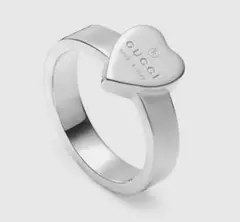 GUCCI トレードマーク ハート 付き リング