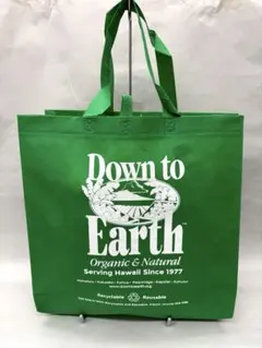 【新品未使用】Down to Earthオリジナルエコトートバッグ グリーン