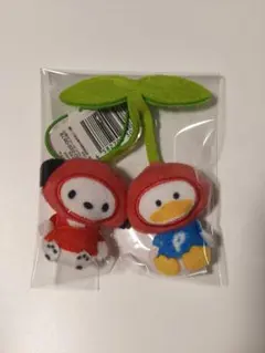 サンリオ なかよしさくらんぼペアマスコット ポチャッコ ペックルのサムネイル