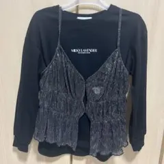 セット チュニック 150cm キャミソール ロンT ビスチェ