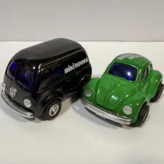 【当時物】Volkswagen miki house ミニカー 2台セット 希少のサムネイル