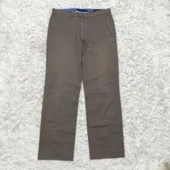 バナナリパブリック 00s スラックス 古着 ヘリンボーン柄 茶色 31