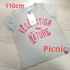 PICNIC ベージュ Tシャツ 110cmのサムネイル