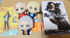 東京リベンジャーズ フィギュア ちびぐるみ セット 場地 マイキー 千冬 三ツ谷