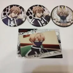 桃源暗鬼　皇后崎迅まとめ売り　カード　缶バッジ