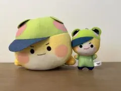 カラフルピーチ シヴァ ねそべりBIGぬいぐるみ　ちびぐるみのサムネイル