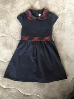 キャサリンコテージ　ネイビー ワンピース　140