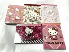 平成　レトロ　ファンシー　サンリオ　ハローキティ　ミニメモ帳　おまとめ売り
