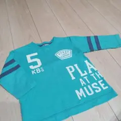 KP BOY 7分袖　カットソー 　ティシャツ　ターコイズ　110