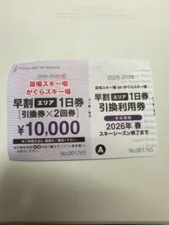 2026年最新】かぐらリフト券の人気アイテム - メルカリ