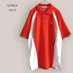 【ヨネックス】YONEX✨美品✨半袖ポロシャツ　ユニフォーム　練習着　メンズ　S