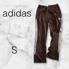 adidas アディダス ジャージパンツ 【S】ブラック シルバー