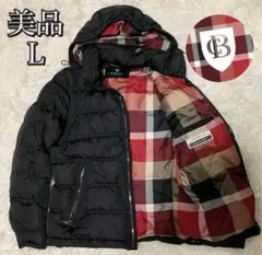【美品】ブラックレーベルクレストブリッジ　最高級 ダウンジャケット ベスト　L