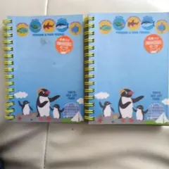 【平成レトロ】東京海洋公園 リングメモ帳 2冊セット
