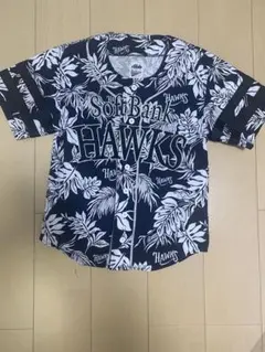 ソフトバンクホークス ハワイアンアロハ柄ユニフォームSサイズ
