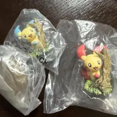 ポケモン フィギュア プラスル　マイナン セブンイレブン限定品 海洋堂