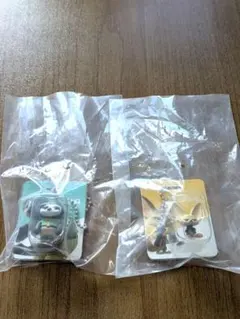 ズートピア　ブリスターチャームコレクション２個セット