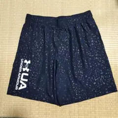 UNDER ARMOUR ブラックショートパンツ XXL