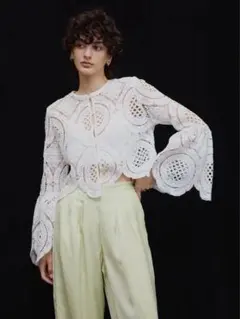 ameri MEDI INDIAN 2WAY BIG LACE TOPSのサムネイル