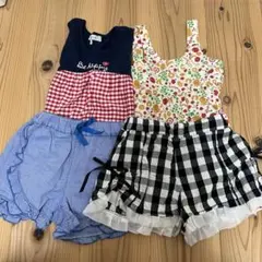 ✴︎ワンピース&ショートパンツSET90・100cm✴︎