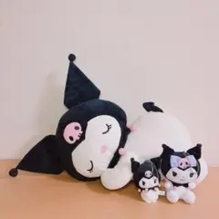 クロミ BIG抱き枕＋チェーン付きぬいぐるみ 3点セット