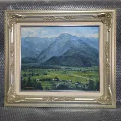 F8号油彩画（中古額縁入り)No.66 - メルカリ