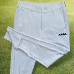 muta MARINE ボンディングリブパンツ 6サイズ L 白 総柄 ゴルフ - メルカリ