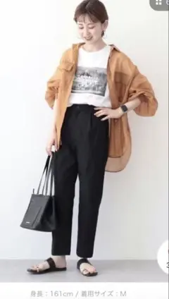 AMERICAN HOLIC アメリカンホリック　シャツ　シアー　ブラウン　長袖