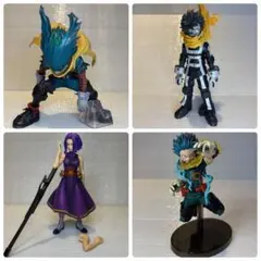 ヒロアカ フィギュアまとめ売り 緑谷出久 レディナガン デク 黒デク　おまけ付きのサムネイル