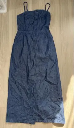 しまむら tal.byyumi デニム ワンピース キャミワンピース コラボ