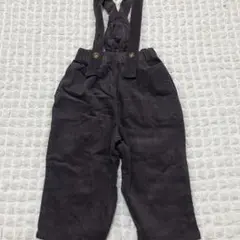 新品 テータテート バースデイ ボトムス サス付き サロペット 90cm 綿