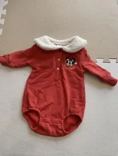 ミッキーマウスロンパース　赤色　70cm