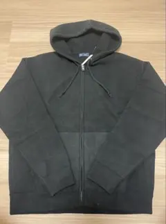 GAPヘビーウェイトCashSoftカシミヤタッチ ジップアップ ニットパーカー