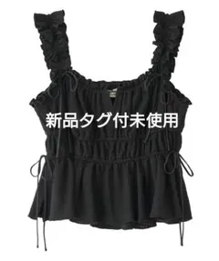 ギャザーパフデザイン2wayスイムウェア （BLK） - メルカリ