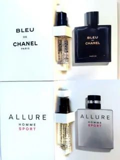 CHANEL★ブルードゥシャネルパルファム＆アリュールオムスポーツサンプルのサムネイル