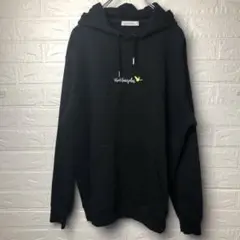 レア)Mark Gonzales‪ UNITED ARROWS黒パーカー刺繍ロゴ