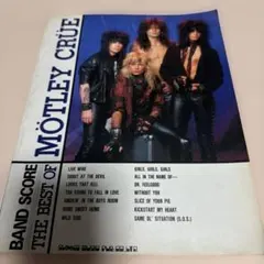 THE BEST OF Motley Crue バンドスコア モトリークルー