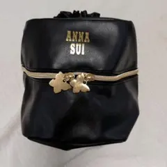 ANNA SUI バニティポーチ ブラック