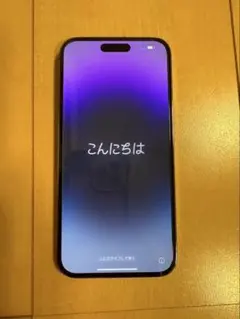 〈美品〉iPhone 14 Pro Max 256GB ディープパープル