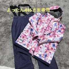 スキーウェア　スノーボードウェア　160 女の子　花柄　ピンク