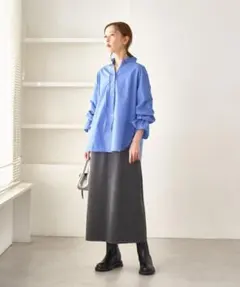新品　ロペピクニック　フリルレイヤードシャツ