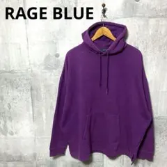 RAGE BLUE レイジブルー メンズ ビッグシルエット スウェットパーカー