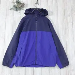 ユニクロ/ UNIQLO (150) ポケッタブルパーカー ネイビー ブルー