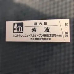道の駅特別記念きっぷ（非売品）岩手県のサムネイル