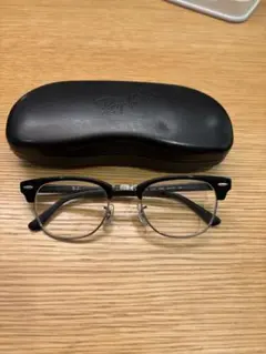 良品 Ray-Ban サングラス ブラック メタルフレーム ロゴ RB 5154 