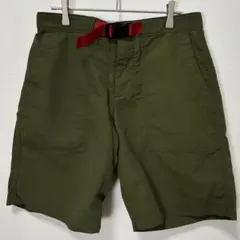 【GAP】カーキ カジュアルショートパンツ バックル付 動きやすい 涼しい/S