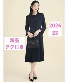 完売　CELFORD ピコ刺繍ボウタイワンピース　2026ss 完売 新品未使用 CELFORD ピコ刺繍ボウタイワンピース 2026ss - メルカリ