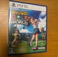 PS5 みんなのゴルフ ワールド 特典コード付き みんなのGOLF WORLD