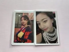 TWICE　ジヒョ　トレカ　2枚セット