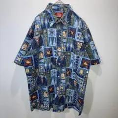 D23 EXPO ディズニー アロハ シャツ M レインスプーナー ランド シー D23 EXPO ディズニー アロハ シャツ M レインスプーナー ランド シー